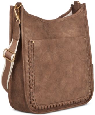 Whipstitch Medium Crossbody, Exclusively at Macy's 