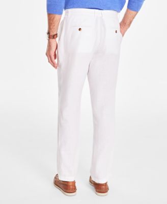 Men's Linen Solid Pants, Created for Macy's