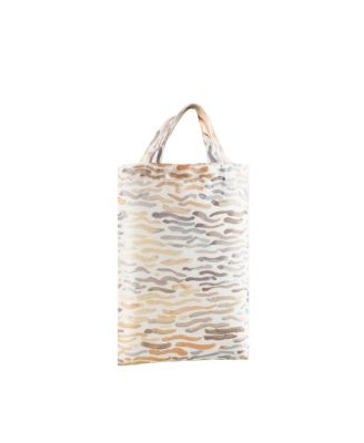 Sisal Abstract Print Shower Curtain Set, 13-Pc.