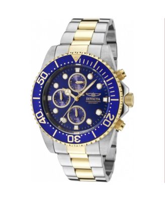 Men's 1773 Pro Diver Quartz Chronograph Blue Dial Watch