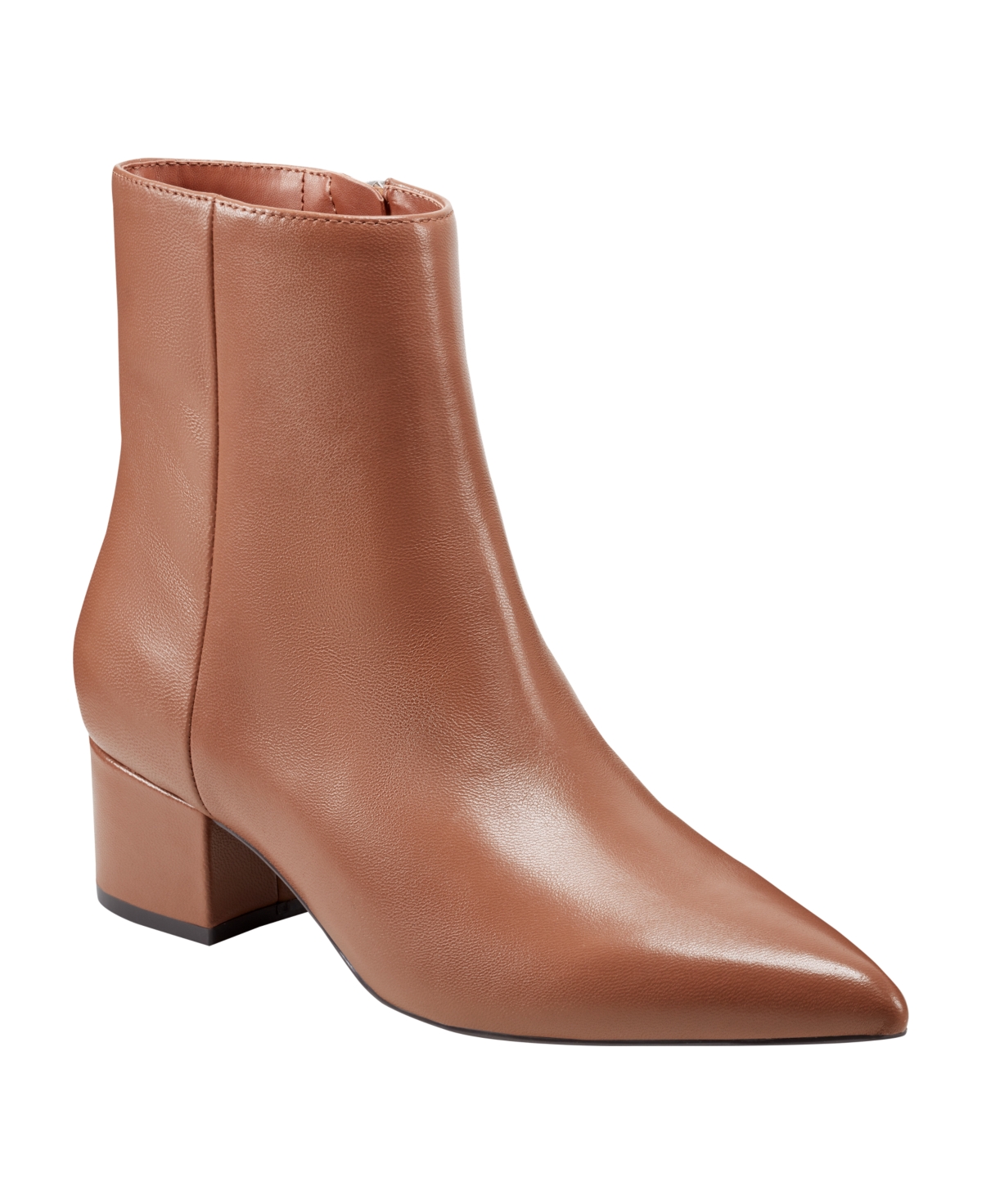 Marc Fisher Floria Bootie In Cognac