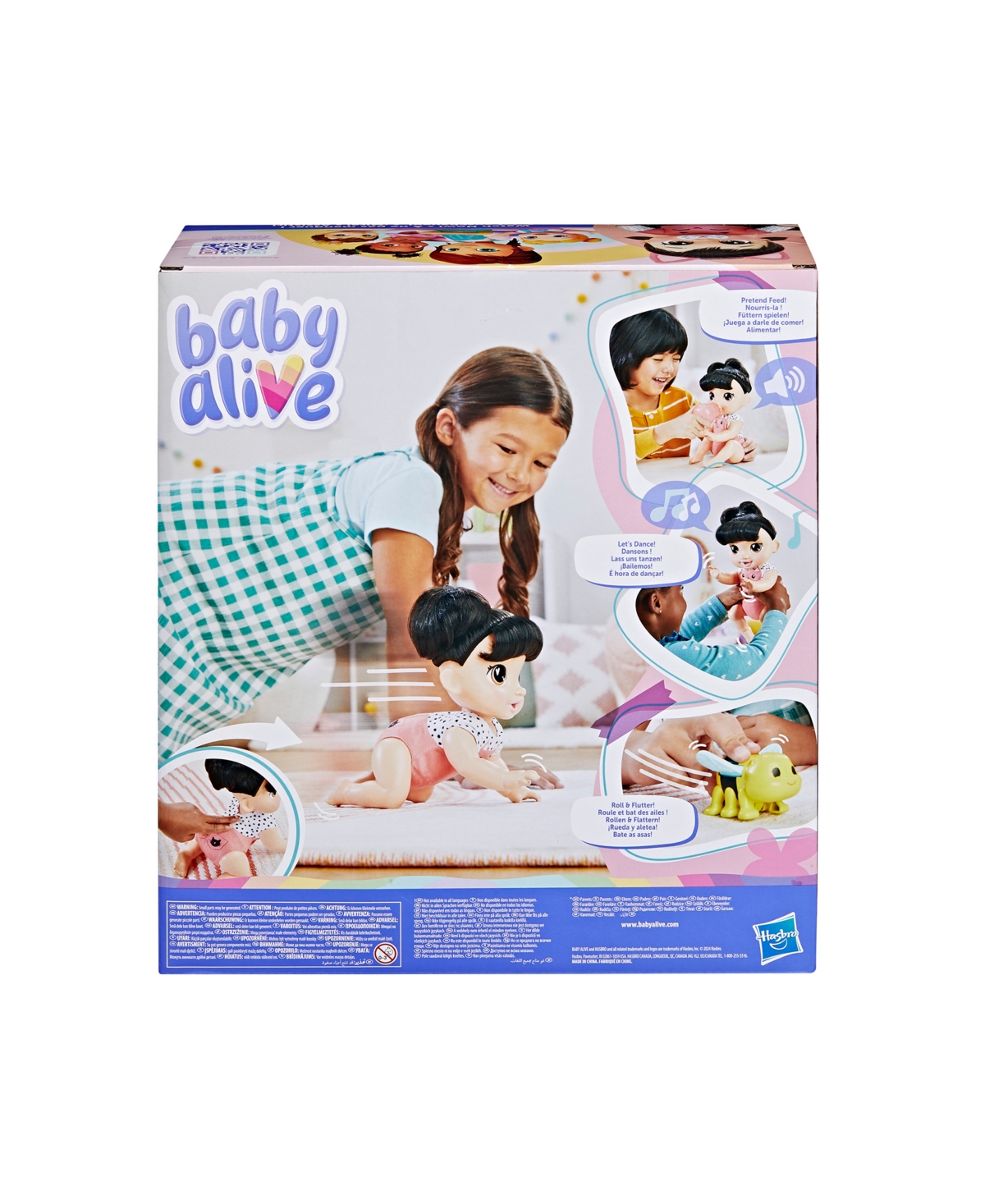 BABY ALIVE CRAWL N PLAY BABY DOLL KATIE 