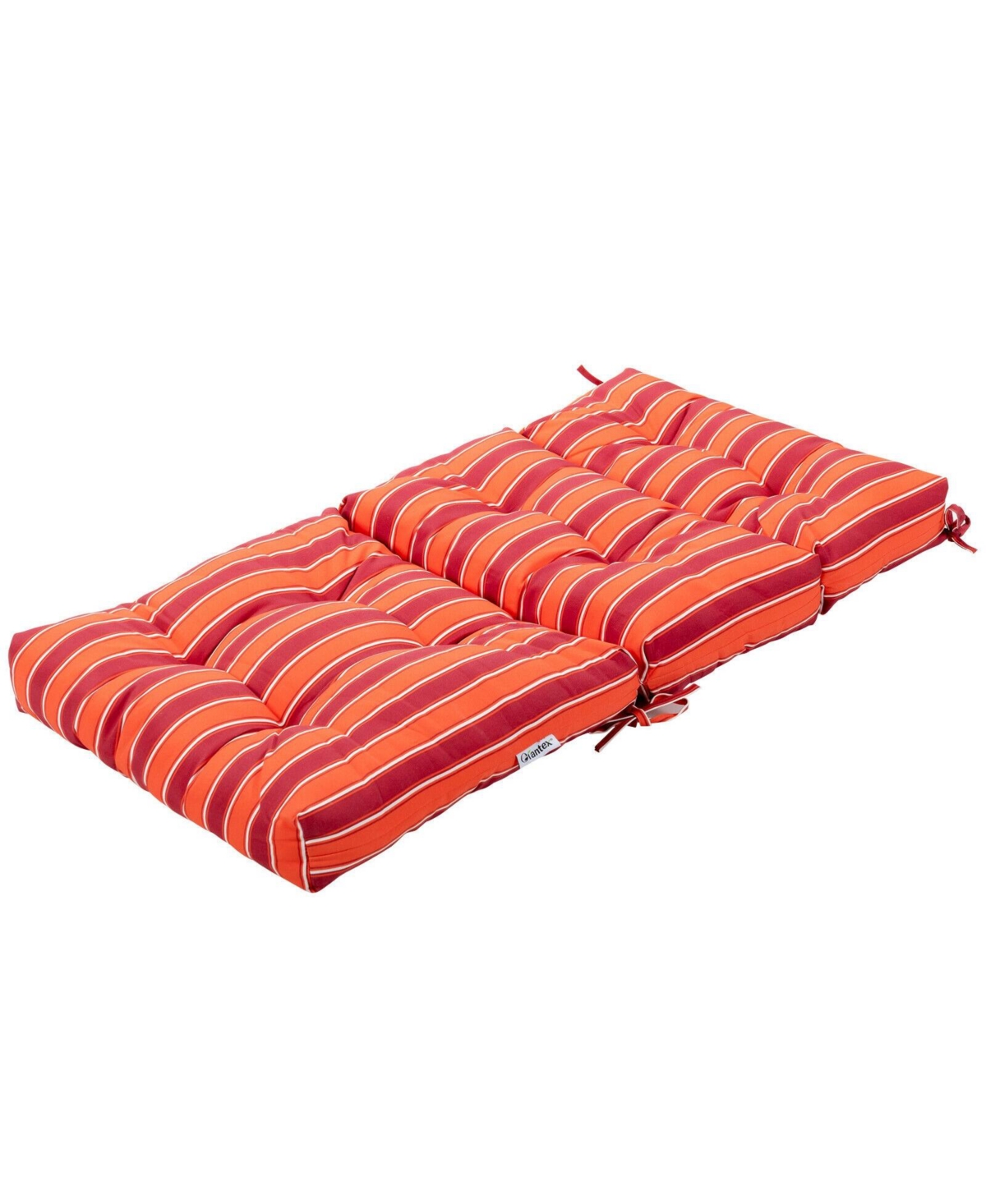 Skonyon Tufted Patio High Back Chair Cushion with Non-Slip String Ties