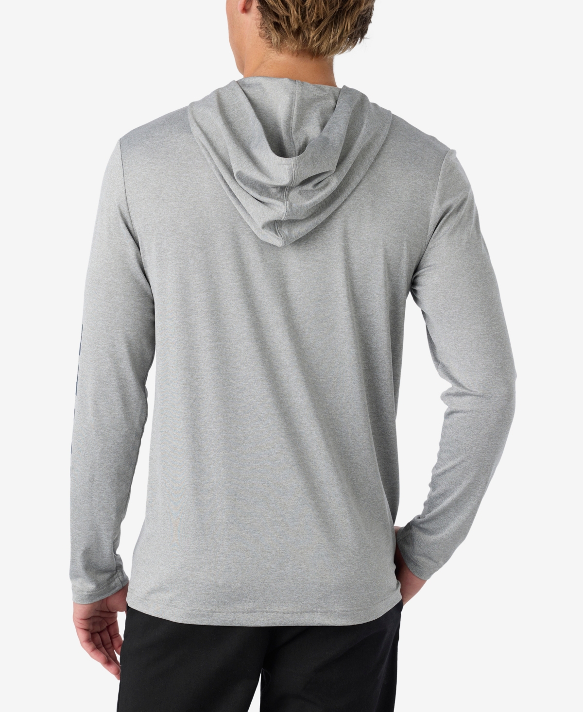 O'Neill Men's Trvlr Upf Hooded Snap Long Sleeve Pullover Sweatshirt