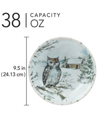 Winter's Frost Soup Bowls, Set of 4