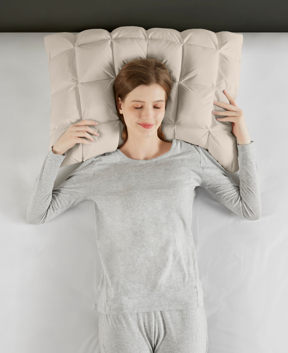 Madison Park Stay Puffed Overfilled Pillow Protector
