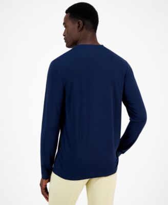 Alfatech Long Sleeve Crewneck T-Shirt, Created for Macy's