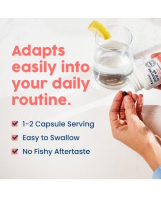 Antarctic Krill Oil - Wild-Caught Omega 3 Krill Oil 500mg Softgels with EPA, DHA and Astaxanthin - 30 ct