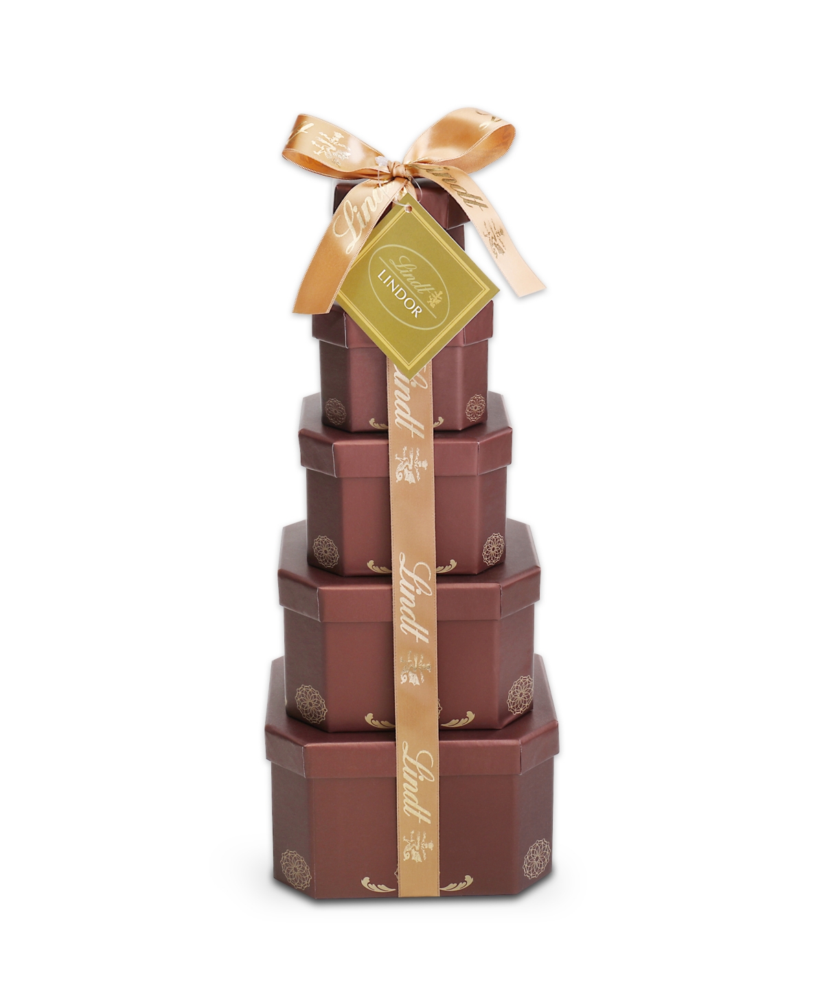 Alder Creek Gift Baskets Decadent Lindt Chocolate Gift Tower, 7 Piece In No Color