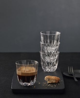 Crystal Drink Specific Glassware 2 Piece Coffee Glass Set