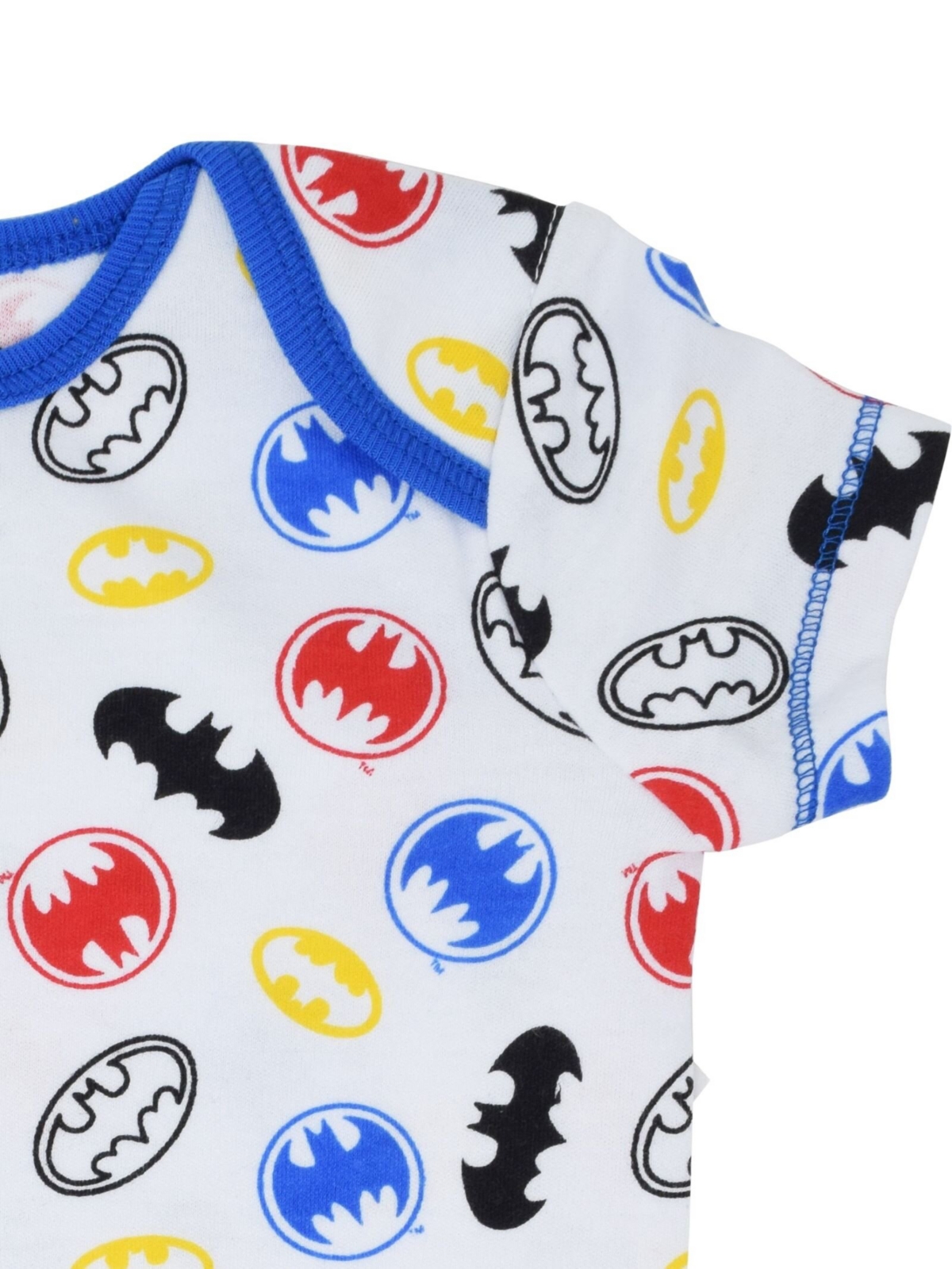 Warner Bros Baby Boys Justice League Dc Comics Baby 5 Pack Cosplay Costume Bodysuits Newborn to (Newborn - 24 Months) - yellow / red / black /