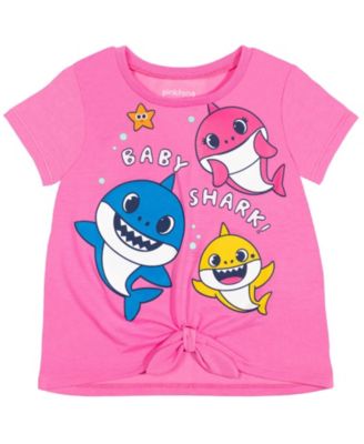 Toddler Girls Pinkfong Shark T-Shirt and Leggings Outfit Set