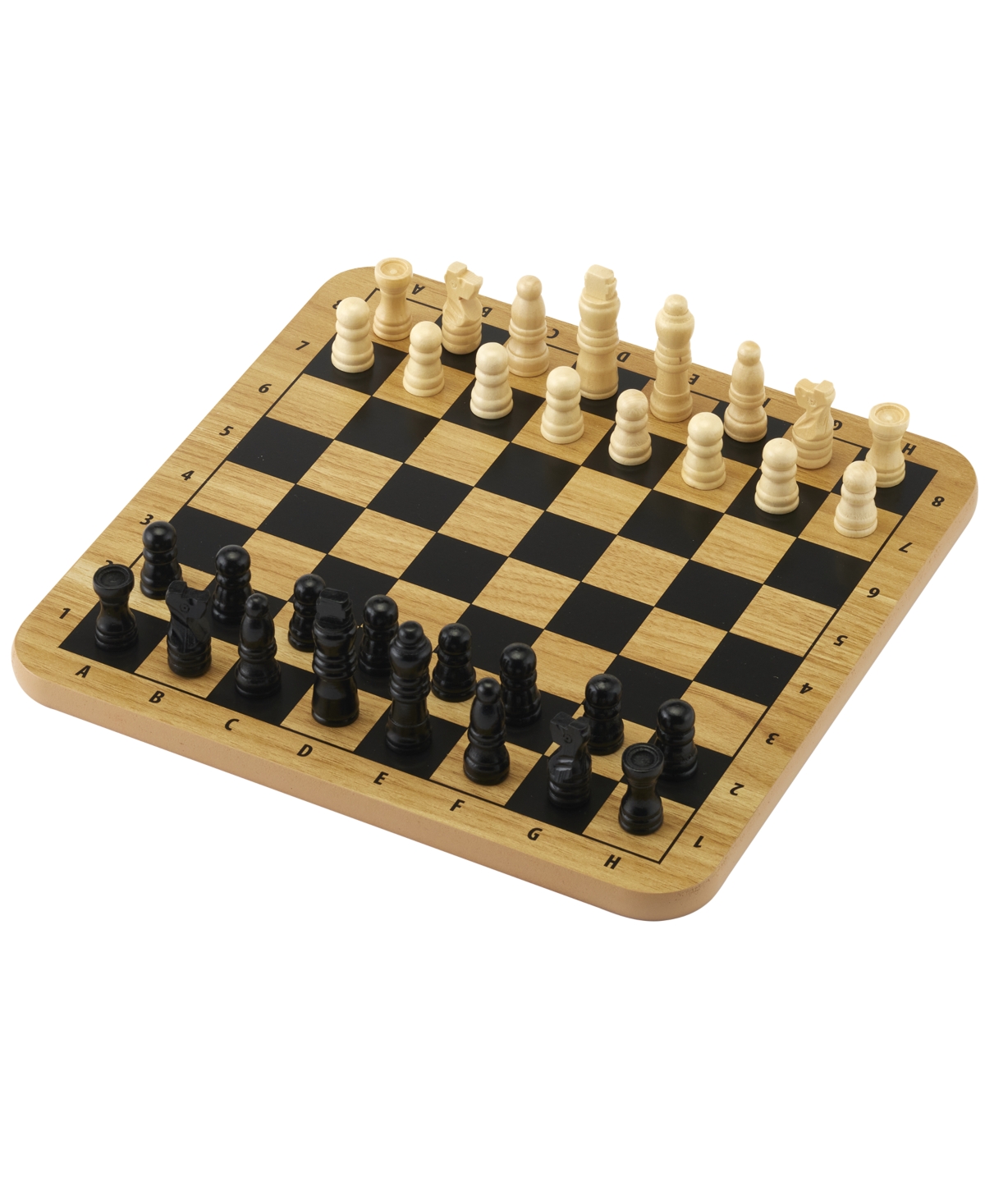 Pavilion Pavillion Wooden Chess & Checkers Set Game, Created For You By Toys R Us In Multi