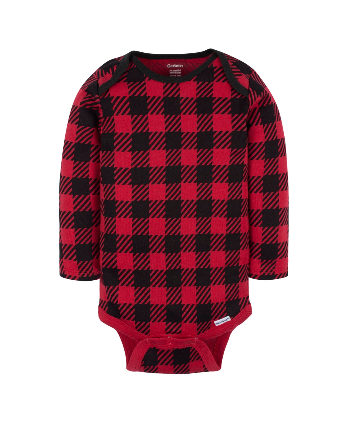 Gerber Baby GirlsLong Sleeve Onesies Bodysuits, 6-Pack - Deer