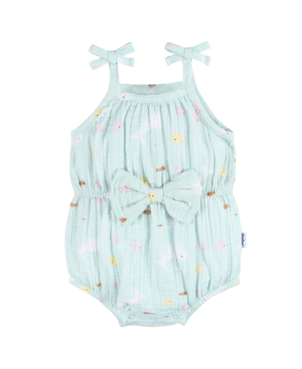 Gerber Baby Girls BabyRomper - Ocean
