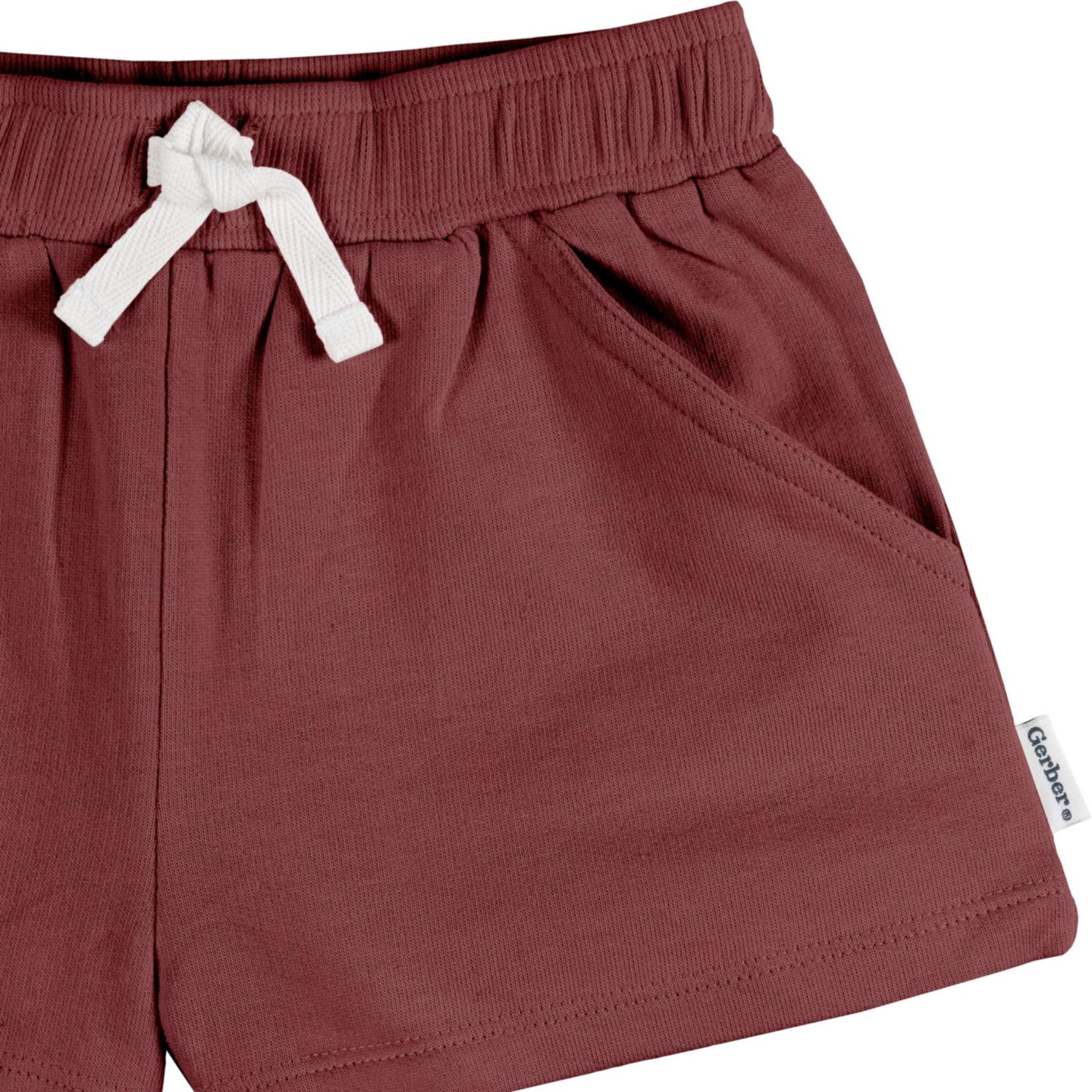 Шорты Gerber Knit Shorts, 3-Pack для девочек-малышей, цвет: Dusty Pinks — фото 5