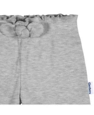 Toddler Girls Pull-On Knit Shorts, 3-Pack