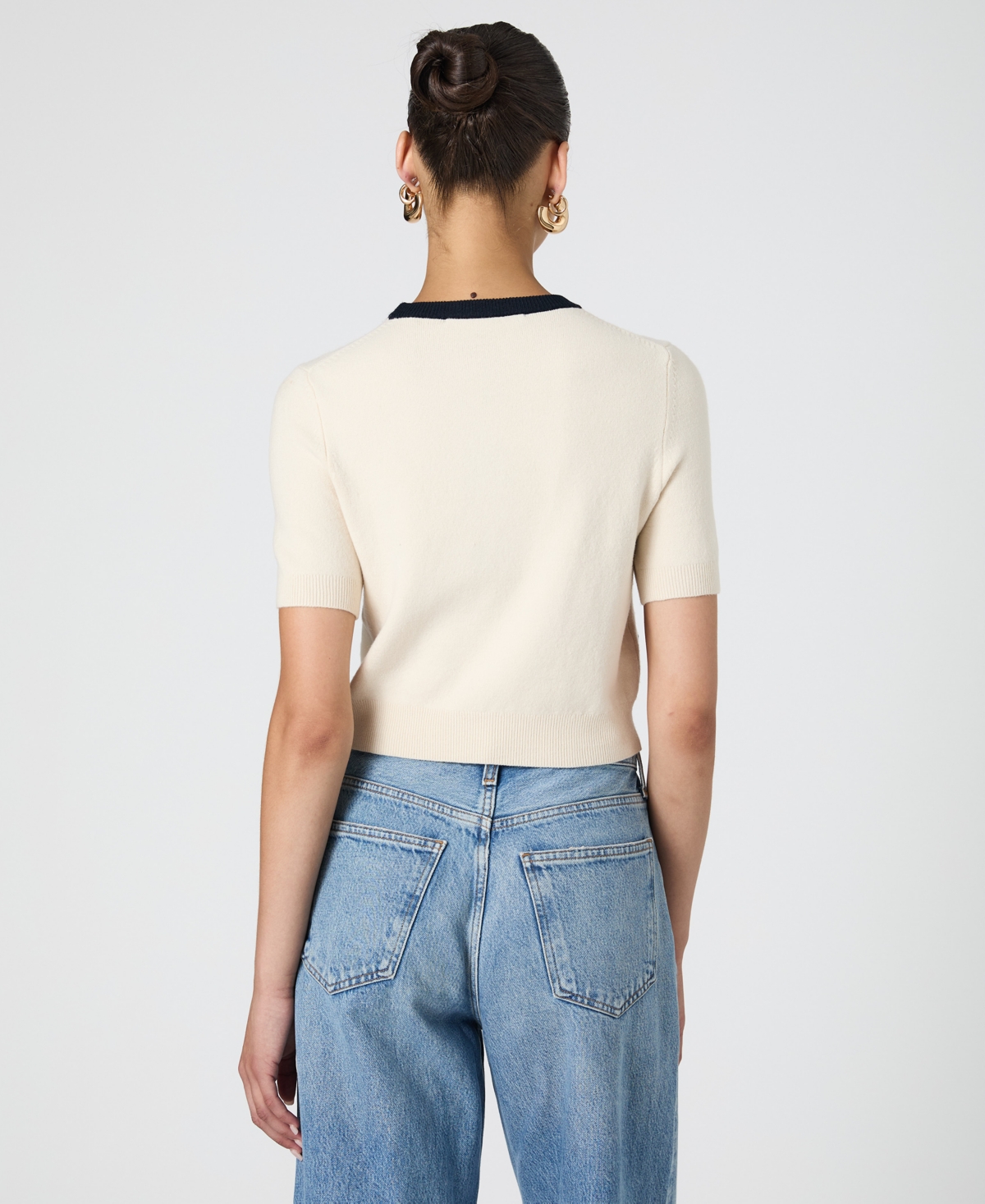 French Connection Women's Babysoft Short-Sleeve Top