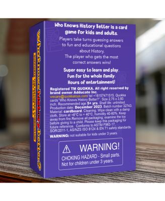 Who Knows Me Better? - Teens & Family Card Trivia Game | Fun Learning & Educational Questions for Teens & Families