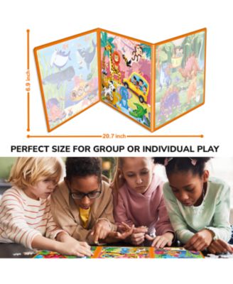 20/24/36 Pcs Travel Magnetic Puzzles for Toddlers 3-5