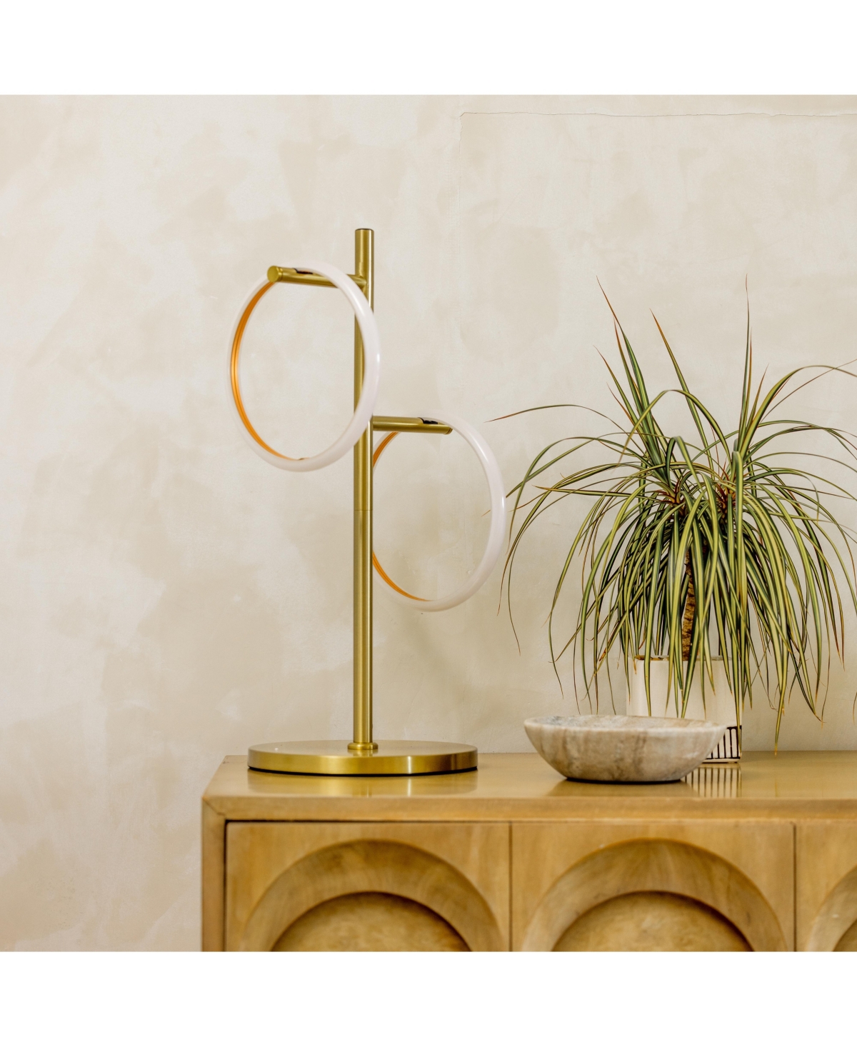 Brightech Saturn 21" Dimmable Led Table Lamp