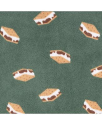 Baby Boys Footless Fleece Pajamas, 3-Pack