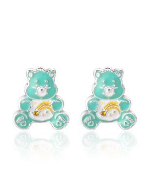Wish Bear 3D Stud Earrings