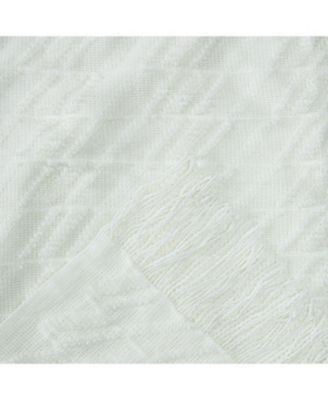 Premium Acrylic Knit Throw with Tassels, 50" x 65"