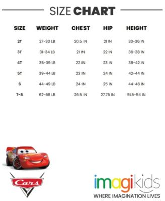 Toddler Boys Pixar Lightning McQueen Zip Up Winter Coat Puffer Jacket