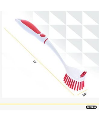 Vegetable Brush, Dish Brush, All Purpose Cleaning Brush with Long Handle
