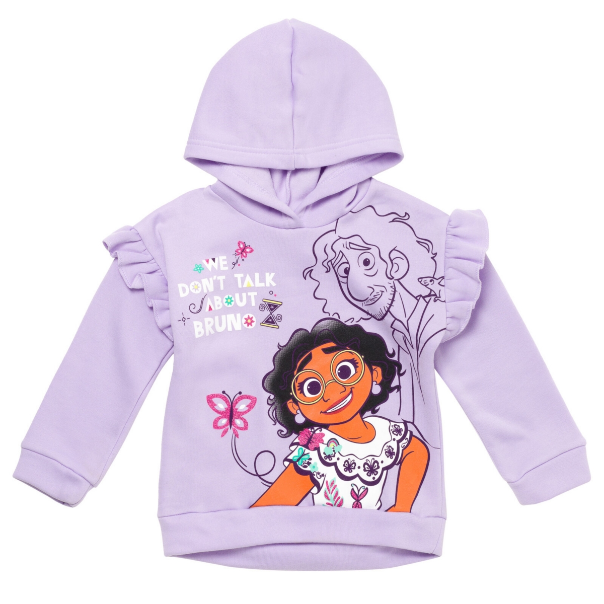 Disney Girls Encanto Mirabel Fleece Pullover Hoodie to