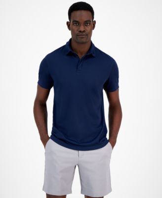 Men's AlfaTech Stretch Solid Polo Shirt