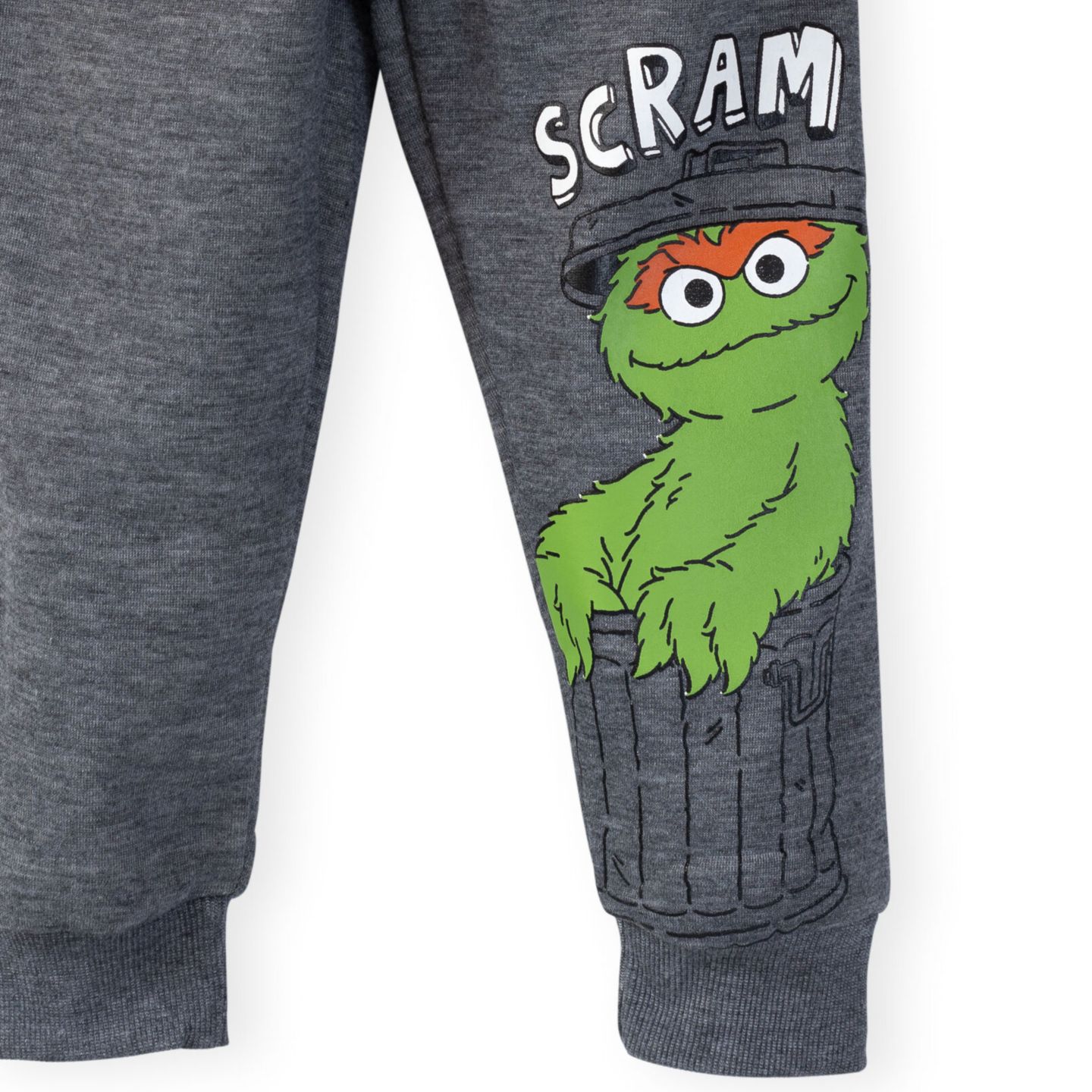 Детские флисовые джоггеры Sesame Street для малыша, набор из 3 шт, цвет: Синий серый красный — фото 4
