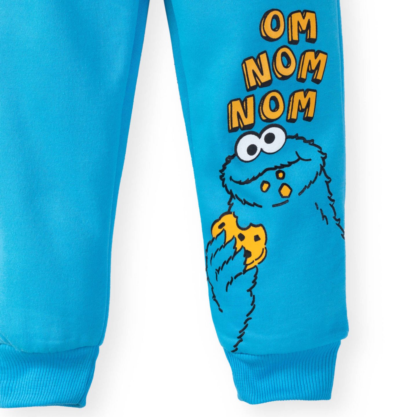 Детские флисовые джоггеры Sesame Street для малыша, набор из 3 шт, цвет: Синий серый красный — фото 5