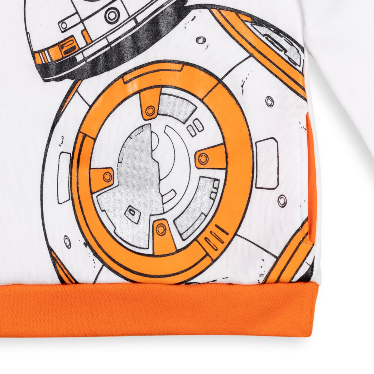 Starwars Boys Star Wars Fleece Pullover Hoodie to (4 - 18-20) - Bb-8