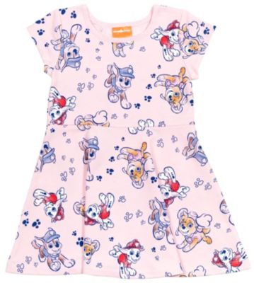 Toddler Girls Skater Dress and Scrunchie