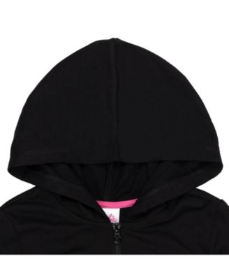 Toddler Girls French Terry Zip Up Hoodie