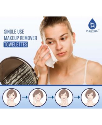 Makeup Removal Wipes 12 Pack (720 Wipes Total) – Ultra-Soft Facial Cleansing Towelettes Dissolve All Traces of Dirt, Oil & Makeup – Gentle Enough for Contact Lens Wearers, Safe for Eye