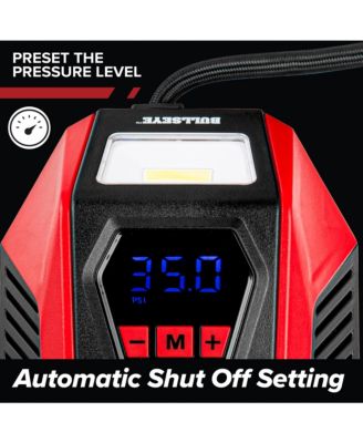 150 PSI Handheld Tire Inflator with Digital Pressure Gauge, Sound and Light Alert