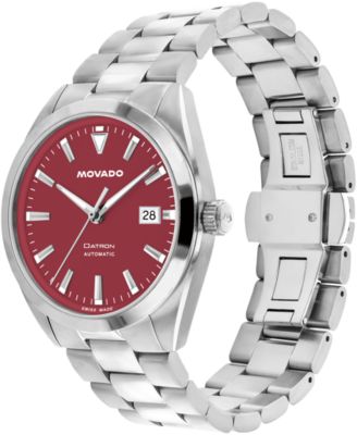 Men's Datron Swiss Automatic Stainless Steel Watch 40mm