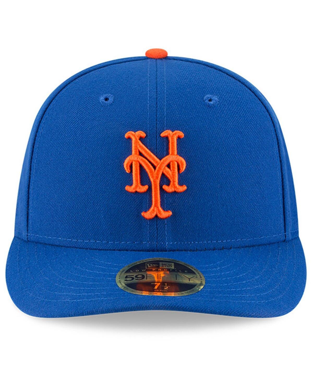 NEW ERA MEN'S ROYAL NEW YORK METS NATIONAL BASEBALL HALL OF FAME LOW PROFILE 59FIFTY FITTED HAT 