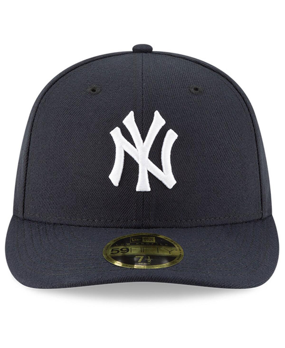 New Era Men'sNew York Yankees National Baseball Hall of Fame Low Profile 59FIFTY Fitted Hat - Navy