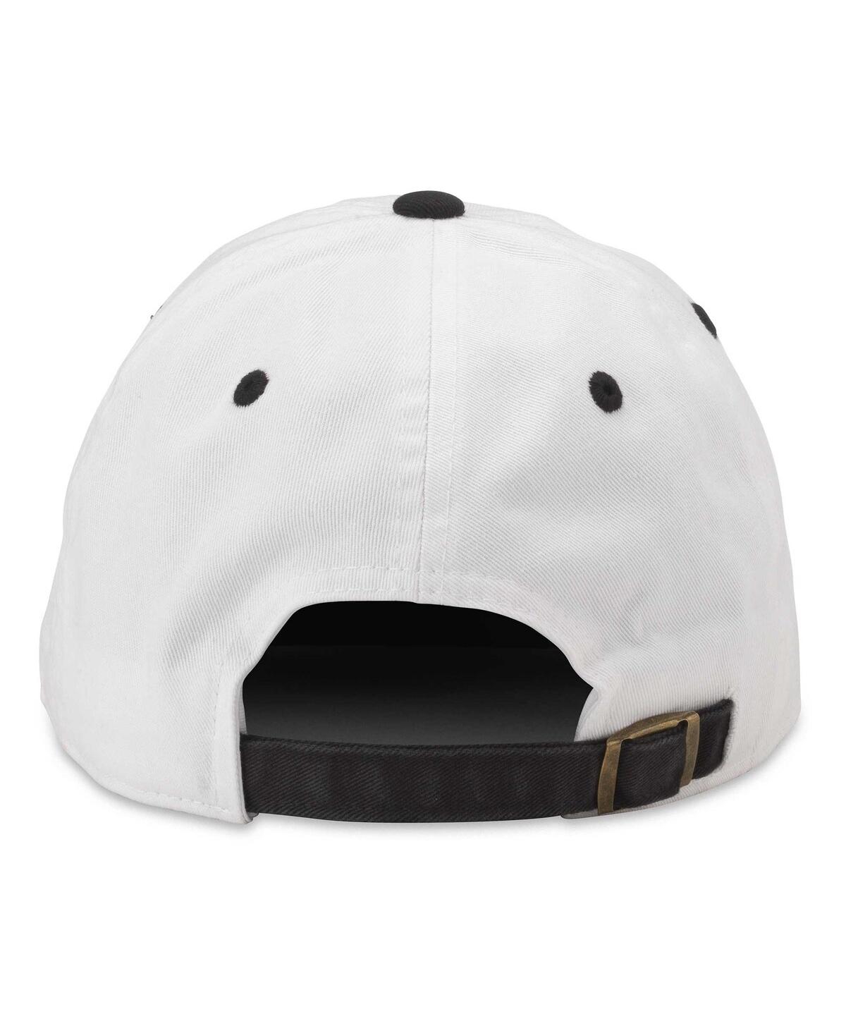AMERICAN NEEDLE MEN'S WHITE/BLACK ACE HARDWARE BALLPARK ADJUSTABLE HAT 
