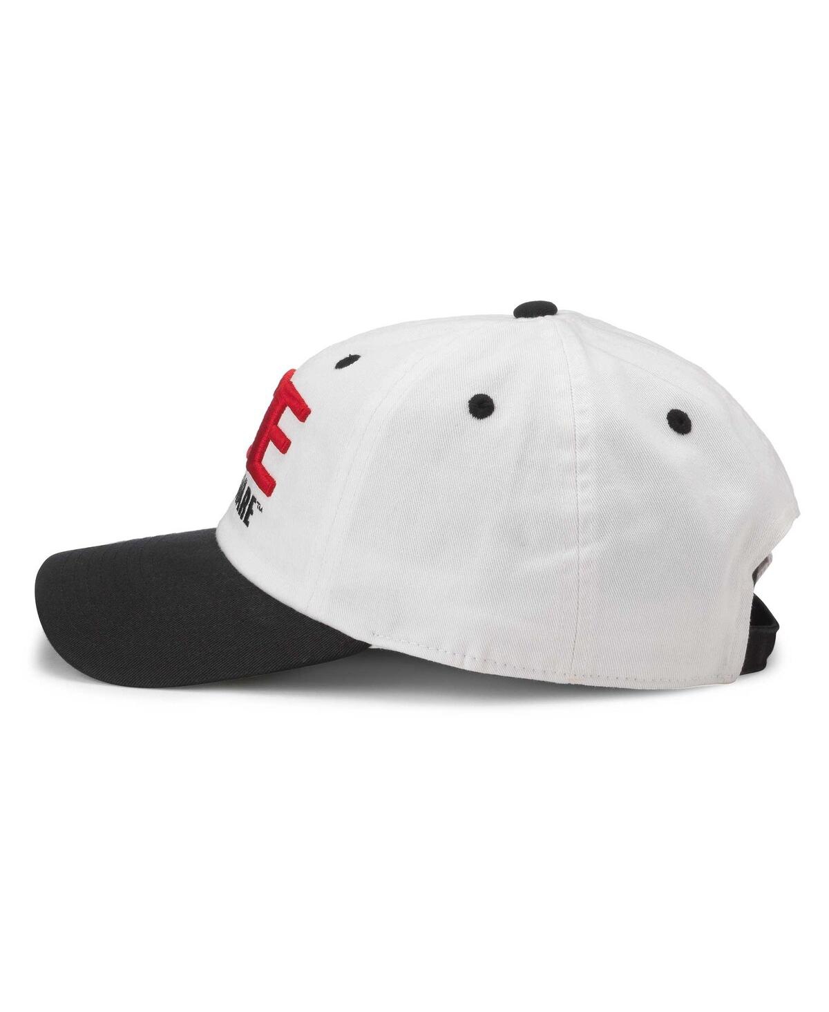 AMERICAN NEEDLE MEN'S WHITE/BLACK ACE HARDWARE BALLPARK ADJUSTABLE HAT 