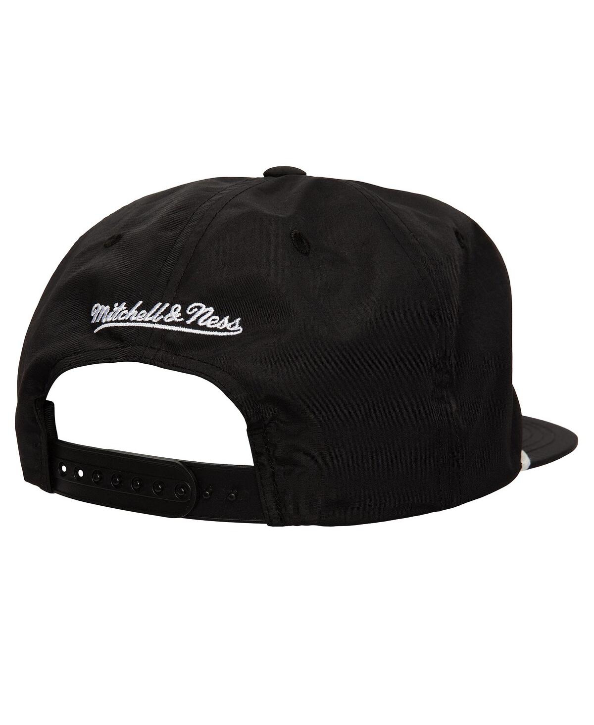 Mitchell & Ness Men's Black California Angels Pew Pew Deadstock Adjustable Hat In Black