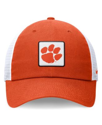 Men's Orange/White Clemson Tigers Primetime Club Trucker Adjustable Hat