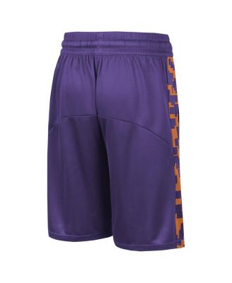 Big Boys and Girls Purple Phoenix Suns Courtside Starting Five Team Shorts