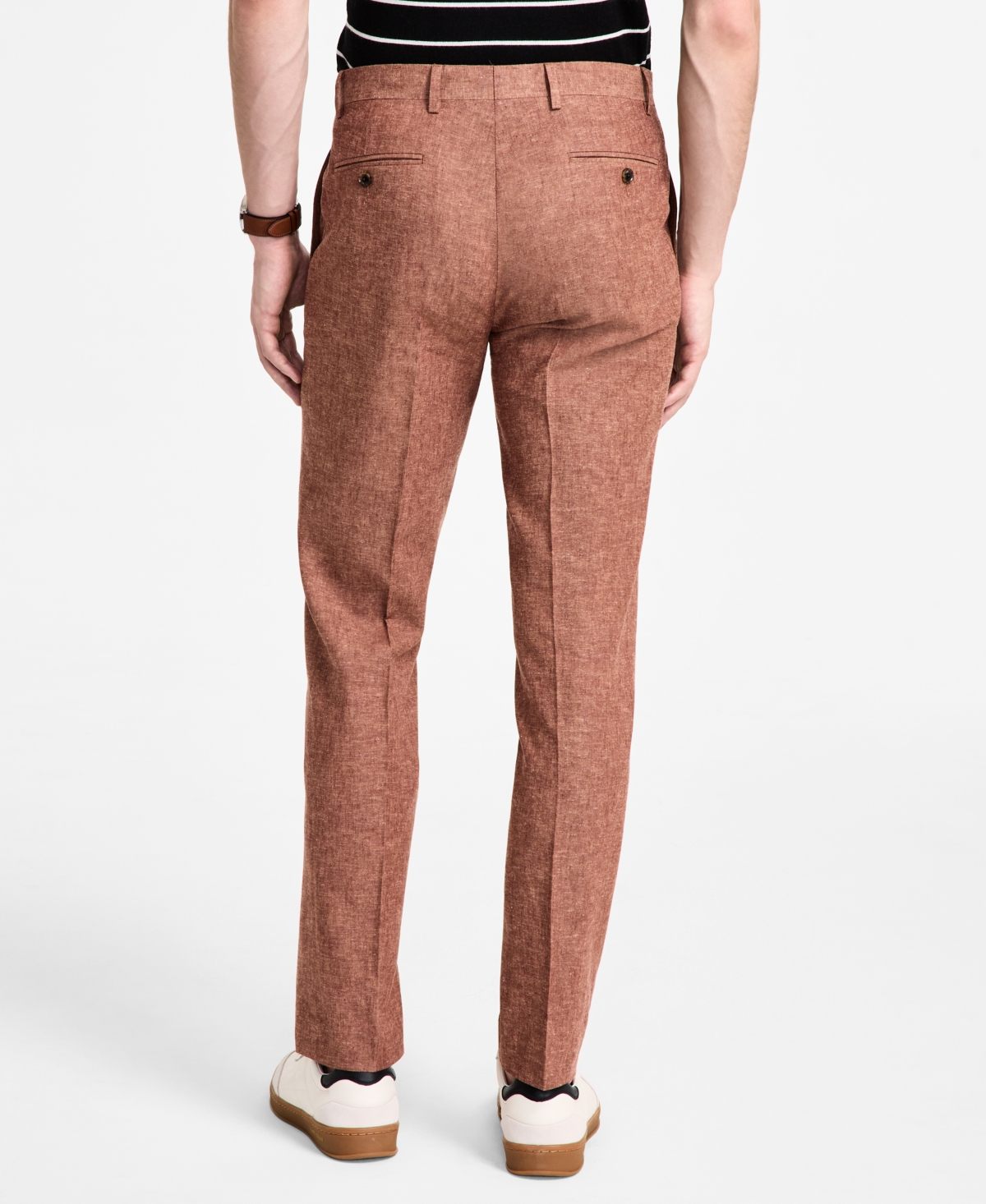 Tommy Hilfiger Men's Modern-fit Suit Separate Pants In Rust
