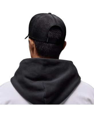 Men's Black Trucker Rise Adjustable Hat