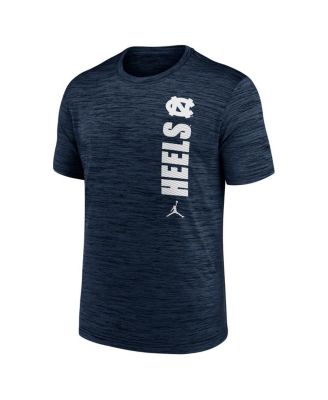 Men's Navy North Carolina Tar Heels 2024 Sideline Velocity Performance T-Shirt